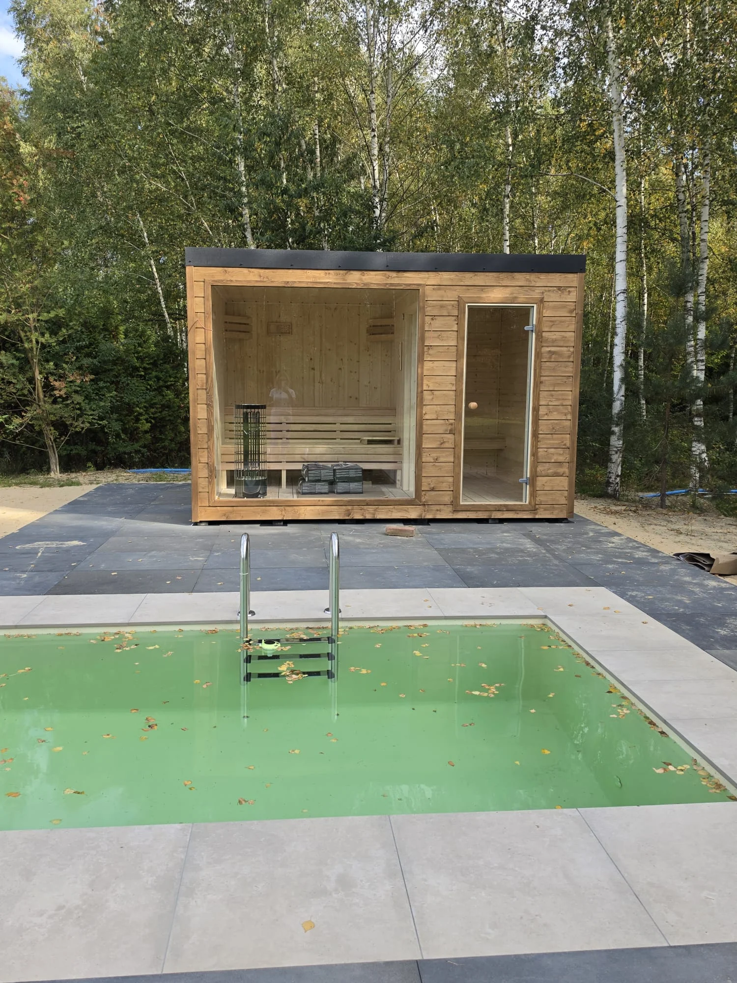 Sauna Ogrodowa Olaya 5 z przedsionkiem 120cm 